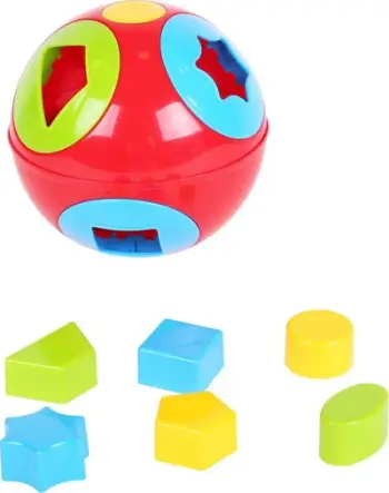 Lodër sorter forme TechnoK Smart Kid 1, sferë plastike, shumëngjyrëshe