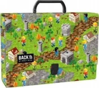 Dosje me dorezë BackUp Security 6 A61, format A4, motiv lojërash, shumëngjyrëshe