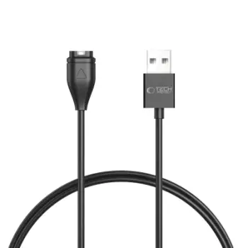 Kabllo karikimi Tech-Protect MC04 UltraBoost, USB-A, 100cm, për Garmin, e zezë