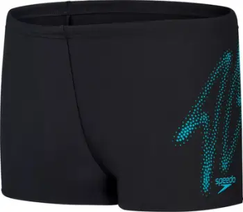 Rroba banje djemsh Speedo Hyper Boom Aquashorts, Endurance10, të zeza blu