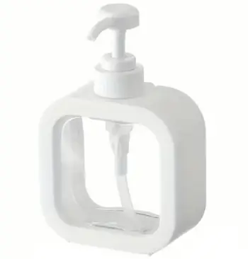 Dozator sapuni DA245A, 350ml, plastik, i bardhë