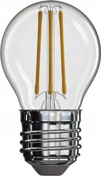 Llambë LED EMOS Filament Mini Globe, 3.4W, E27, dritë e ngrohtë