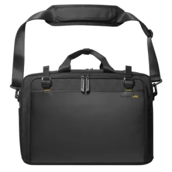 Çantë laptopi Spigen Klasden, 16", najlon Condura, e zezë