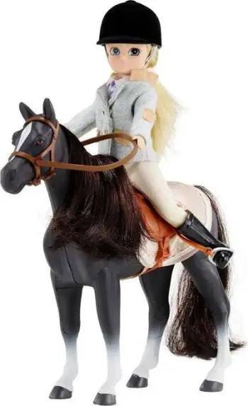Set lodrash Lottie Pony Pals, kukull me kalë, për fëmijë 3+