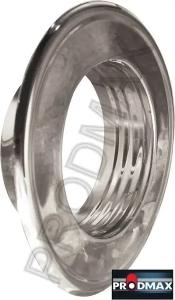 Rozetë dekorative Prodmax ROZ 080, fi 80mm, sipërfaqe e lustruar, metalike