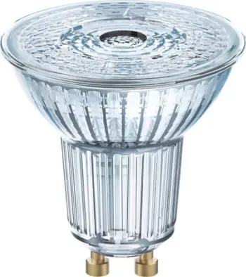 Llambë LED Osram GU10, 4.3W 50W ekuivalente, dritë e ngrohtë e bardhë, xham transparent