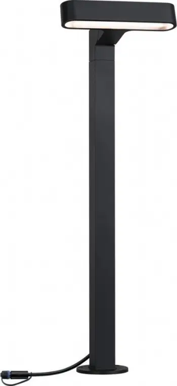 Lampë shtigjesh Paulmann Plug & Shine Ito, LED, IP65, e zezë