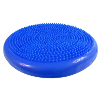 Disk balancues Yakimasport 100071, 33 cm, deri 150 kg, blu