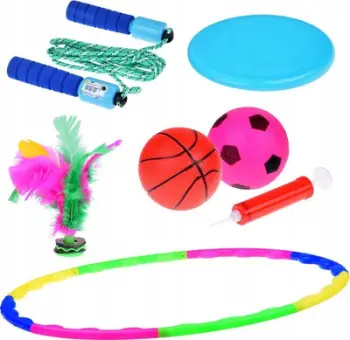 Set lojërash sportive fëmijësh Yokomisiad SP0769, 5 në 1, shumëngjyrësh