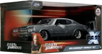 Makina model diecast JadaToys Fast &amp; Furious 1970 Chevrolet, shkalla 1/24, metalike