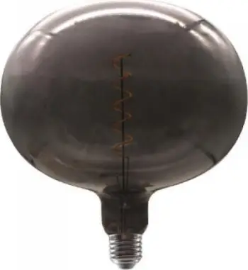 Llambë LED V-TAC Filament E27, 4W, formë dekorative, e zezë