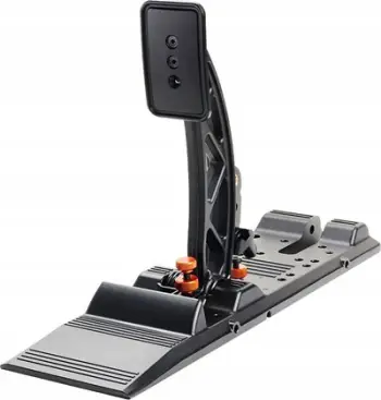 Pedal tufë për simulim garash Asetek SimSports La Prima, sensor magnetik 16 bit, deri 200 kg forcë, i zi