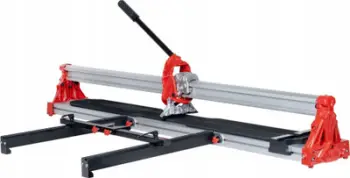 Prerëse manuale pllakash Rubi RCH-1200, 120cm, alumini, kuqe e argjendtë