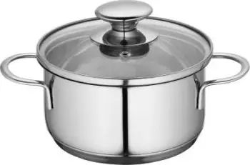 Tigan i thellë Kuchenprofi Mini Stockpot, 1L, 5.5", me kapak xhami