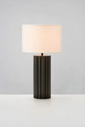 Plafonierë tavani Orno OVO, rrethore 60cm, 5xE27, metal xham, e zezë