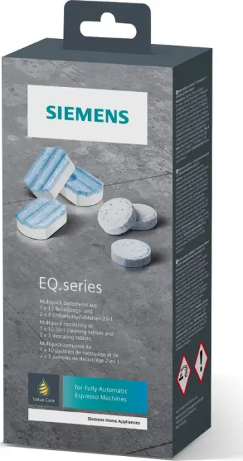 Set pastrimi Siemens TZ80003A, tableta pastruese dhe shkallëzuese, 16 copë