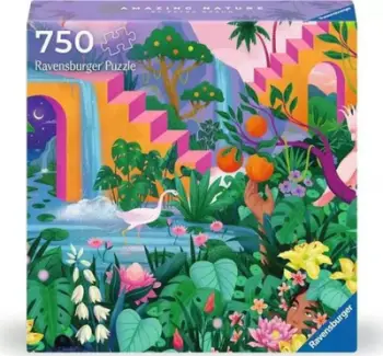 Puzzle Ravensburger Amazing Nature Art &amp; Soul, 750 pjesë, për 14+