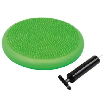 Jastëk balancimi Schildkröt Fitness Balance Cushion, për stërvitje dhe rehabilitim, gri