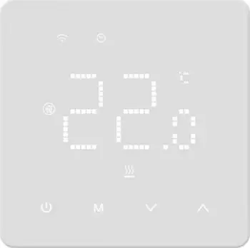 Termostat inteligjent Tuya Programmable Heating, Wi-Fi, 16A 230V, i bardhë