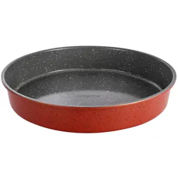 Tigan rrethor Cooking by Heinner Anca HR-FM-A407, 40x7 cm, me kapak qeramik