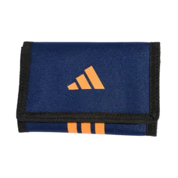 Portofol Adidas APWR, material tekstili, dizajn sportiv, blu