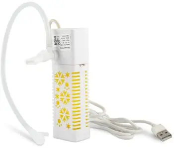 Filtër akuariumi Aqua Natura, USB, 36x28x125 mm, i bardhë