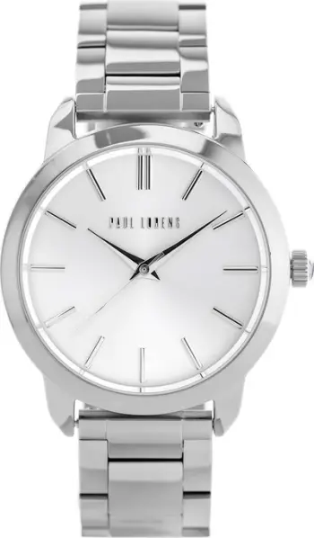 Orë dore për femra Paul Lorens PL10659B-3C1, çelik inoksi, me kuti dhurate