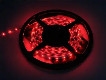 Shirit LED SMD 3528, 5m, 300 LED, i kuq