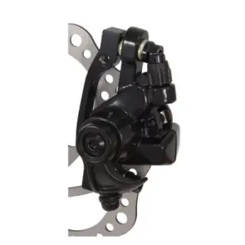 Frenë mekanike disku për biçikletë, me adapter 160 mm 140 mm, e zezë