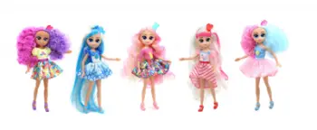 Set kukullash Sweetyz, set me 5 kukulla, 23 cm