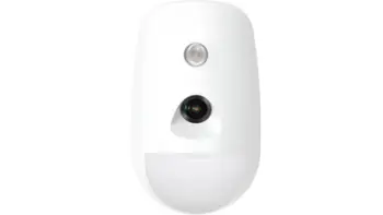 Detektor lëvizjeje me kamerë Hikvision DS-PDPC12P-EG2-WE, PIR, pa tela, i bardhë