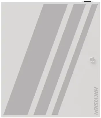 Panel kontrolli aksesi Hikvision DS-K2708X, 8 dyer, metalik, i bardhë