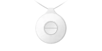 Buton emergjent portativ Hikvision DS-PDEBP2-EG2-WE, Tri-X Wireless, IP54, i bardhë