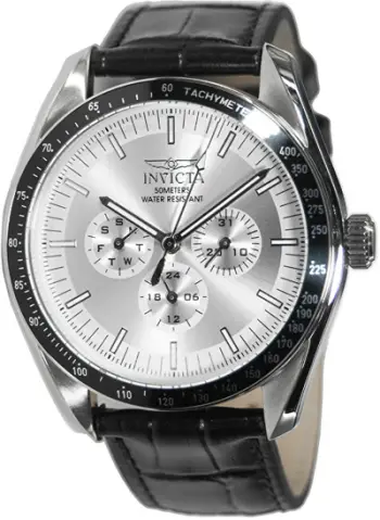 Orë për meshkuj Invicta Specialty Quartz 44 mm 45968, e zezë