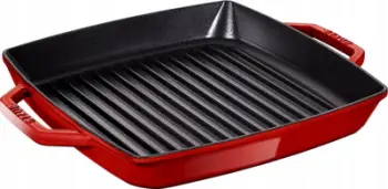 Tigan grilli Staub Pure Grill 33cm, prej gize, i kuq