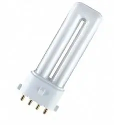 Llambë kompakte Osram Dulux S/E 9W/840, 9W, 2G7 4 pin, dritë e bardhë e ftohtë