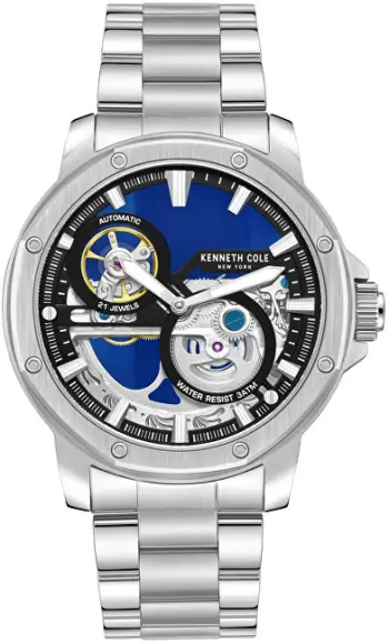 Orë për meshkuj Kenneth Cole KCWGL0033705, e argjendtë