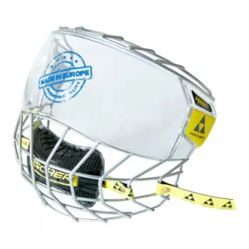 Mbrojtës fytyre hokej Fischer Convex17, full face, polikarbonat, transparent