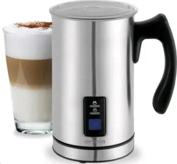Shkumës qumështi elektrik Orava MF-401, 300 ml, për ngrohje dhe shkumëzim, i bardhë
