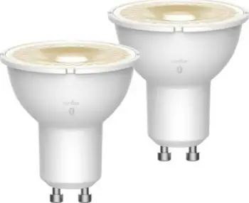 Llambë e mençur GU10, set 2 copë, 420 lumen, 2200-6500K, e bardhë