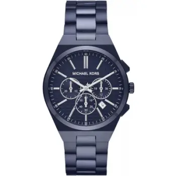 Ora dore Michael Kors Lennox Chronograph, 40mm, çelik inox, blu
