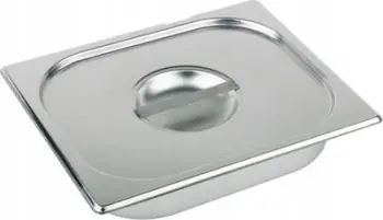 Kapak gastro APS GN 1/9, çelik inoks, 175 x 108 mm, pa prerje për lugë