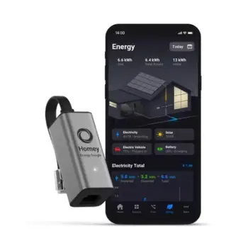 Dongell energjie Athom Homey P1, portë P1, USB C, gri