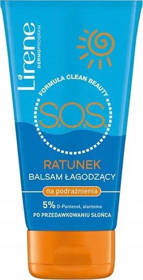 Balsam pas diellit Lirene S.O.S Sunburn Relief, 5% D-panthenol, 150 ml