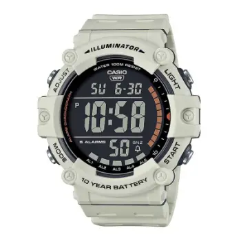 Ora dore Casio Standard AE-1500WH-8B2, dixhitale, quartz, 100m, e bardhë