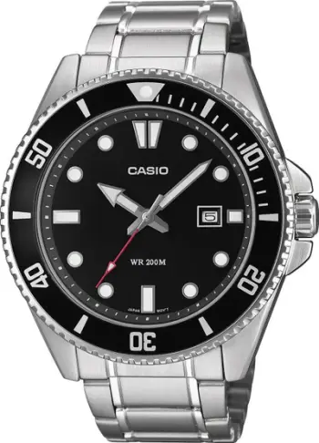 Ora dore Casio Collection MDV-107D-1A1VEF, 50mm, quartz, e zezë