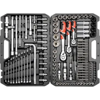 Set veglash Yato YT-38872, 128 copë, për mekanikë, shumëngjyrëshe