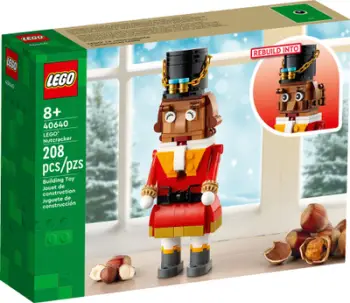 Set lodër ndërtimi LEGO Nutcracker 40640, 208 pjesë, 8+, shumëngjyrësh
