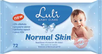 Shamponë të lagura Luli Baby Care, 72 copë, hidratues, me aromë delikate