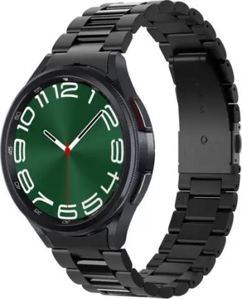 Rrip ore inteligjente Spigen Modern Fit 316L, për Samsung Galaxy Watch6 Classic 47mm, i zi